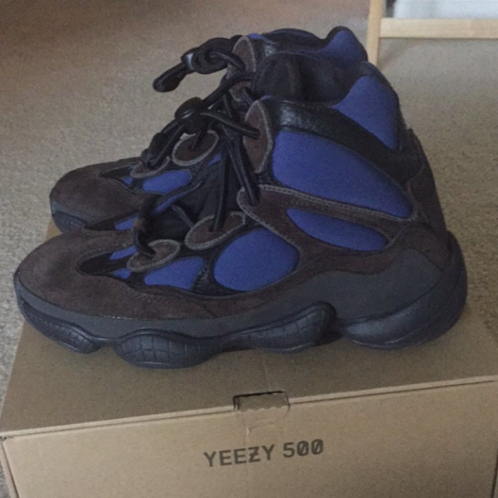 Yeezy 500 High Tyrian